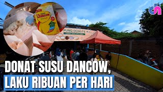 Laris Manis Donat Kentang Susu Dancow Laku Ribuan Per Hari  Diskursus Network [upl. by Kania]