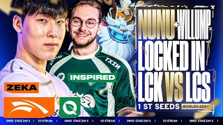 NUNU LOCKED IN VS THE BEST LCK TEAM  HLE VS FLY WORLDS 2024  CAEDREL [upl. by Irtemed]