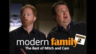 Modern Family  Best Mitch and Cam Moments Season 2 [upl. by Devonna417]