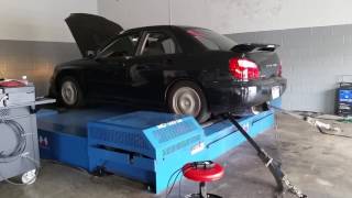 2005 Impreza 25rs built motor dyno [upl. by Anomas367]