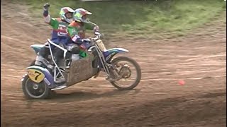 Sidecar motocross racing World championship Germany GP Strassbessenbach 1999 [upl. by Eelegna]