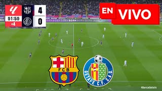 🔴 BARCELONA 4  0 GETAFE EN VIVO Y EN DIRECTO 🏆 LIGA ESPAÑOLA 🔴 [upl. by Emylee]