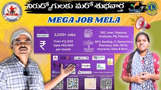 Private sector Job Opportunity  Phase 3 Mega job mela POLICETRAININGCOLLEGEAMBERPET [upl. by Ednyl]