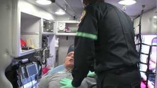 Paramedic students participate in trauma simulations [upl. by Jp]