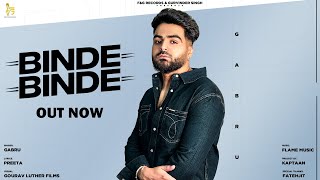 Gabru  Binde Binde  Preeta  Flame Music  Latest Punjabi Song 2024  F amp G Records [upl. by Eenoj64]