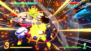 드래곤볼 파이터즈 버독 스파킹 LV1 절명콤보 Bardock Death Combo 1 [upl. by Richmal]