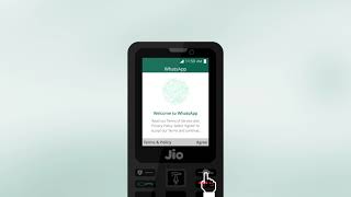 How to start using WhatsApp on JioPhone [upl. by Letch]