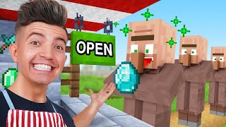 I OPENED a SHOP in Minecraft… [upl. by Leesen]