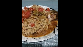 asmr eating Rice with Chicken salanrice eating asmr [upl. by Cocks291]