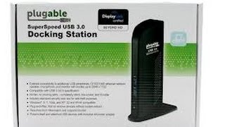 Plugable USB 30 Docking Station Review [upl. by Lorraine]