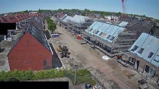 Timelapse sloop en herbouw Gerrit Raapstraat Appingedam [upl. by Yecaw988]