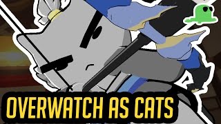 Overwatch but with Cats  Defense Heroes  quotKatsuwatchquot [upl. by Anina]