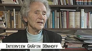 Marion Gräfin Dönhoff über ihre Flucht vor der Roten Armee [upl. by Nylsaj]