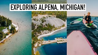 Summer In Alpena Michigan A weekend exploring Lake Huron Lighthouses Shipwrecks amp Stars [upl. by Akaya945]