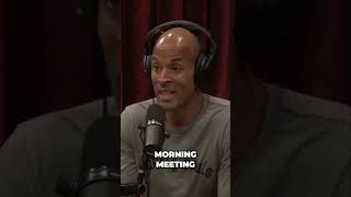 Morning Meetings How I Motivate Myself Daily goggins motivation podcast joerogan [upl. by Iraam]