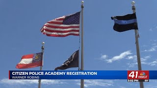 Registration for Warner Robins Citizen Police Academy now open [upl. by Inaluiak]