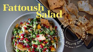 Whats the Best Fattoush Recipe for a Quick Lunch [upl. by Selrahc]