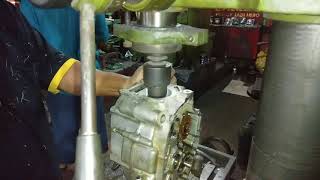 Bore up crankcase Jupiter z [upl. by Asert]