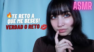 ASMR VERDAD O RETO CON TU CRUSH❤️ ¿Puedo besar tu carita Roleplay [upl. by Pickford288]