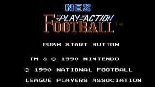 NES Play Action Football  NES Gameplay [upl. by Lanam258]