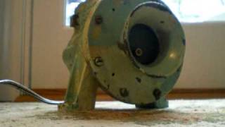 US Navy WW2 Benjamin Submarine Diving Alarm Horn [upl. by Aubarta774]