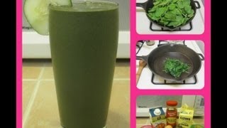 Green Veggies bad for Thyroid  Green Smoothie Recipe [upl. by Heinrick212]