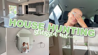 HOUSE HUNTING PART 1 what were looking for first tours  getting stressed [upl. by Sorgalim656]