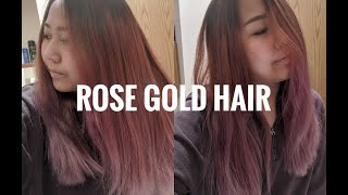 Going Rose Gold with eSalon Tint Rinse [upl. by Lorri]