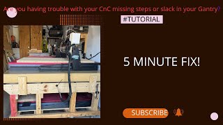 How to easily fix your Shark CNC machine if it is losing steps [upl. by Hannon]