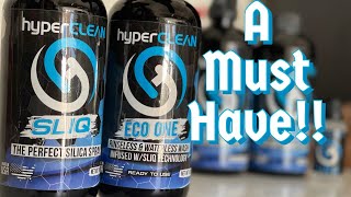 HyperClean Auto Care Eco One Sliq Waterless amp Rinseless Wash Silica Spray Auto Detailing [upl. by Asiralc]