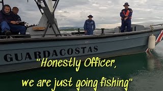 Boarded by armed CoastGuards looking for Cocaine smugglers then none stop Fishing Action [upl. by Llebpmac]