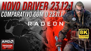 NEW DRIVER 23121  OTIMIZAÇÕES  Adrenalin Radeon  AMD Software Update [upl. by Nosyarg144]