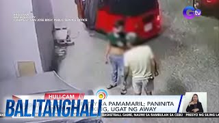 Magama patay sa pamamaril Paninita umano sa parking ugat ng away  Balitanghali [upl. by Qirat773]