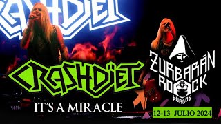 CRASHDÏET  Its A Miracle Live From Zurbarán Rock Burgos july 13th 2024 [upl. by Eidda]