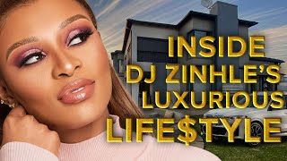 Unveiling Dj Zinhles property from living with Pearl Thusi to owning castlelike mansions [upl. by Oigufer400]