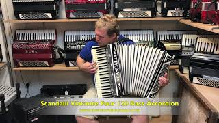 Scandalli Vibrante Four 120 Bass Accordion [upl. by Alexa]