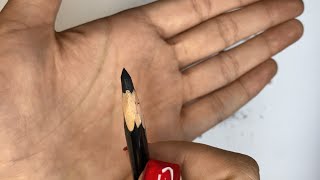 sharpen pencil easily without pencil sharpener  drawing tutorial [upl. by Kono]