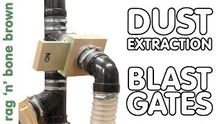 Making DIY Blast Gates For Dust Extraction [upl. by Eramat715]