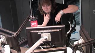 Shelagh Fogarty screams at a mouse in the studio [upl. by Jacquet]