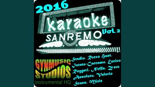 Un giorno mi dirai Originally Performed By Stadio Karaoke Version [upl. by Arit]