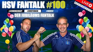 HSV Fantalk 101  Live 🔴 HSV  DÜSSELDORF 20  3 Trikot vorgestellt  HSV FANS 100 [upl. by Euf]