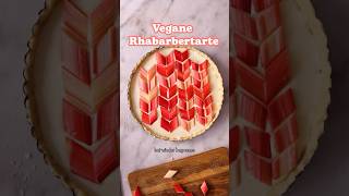 Vegane Rhabarbertarte  Rezept [upl. by Venator358]