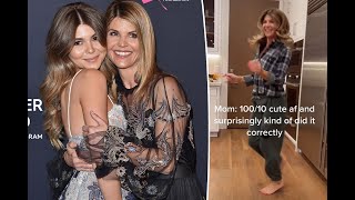 Lori Loughlin tries to do ‘jerk’ dance for daughter Olivia Jade’s TikTok [upl. by Mowbray134]