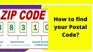 How to find your postal code [upl. by Marilee]