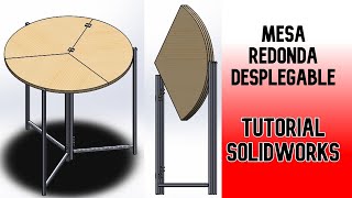 Want a PROFESSIONAL Mesa Redonda Watch This SolidWorks Tutorial Now [upl. by Neelie]