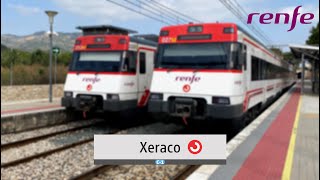 Xeraco  Cercanías Renfe  Benson [upl. by Aimo]