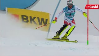 World Cup Adelboden  Ski alpin Highlights Slalom [upl. by Birchard]