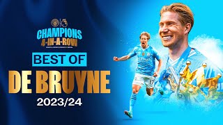 BEST OF KEVIN DE BRUYNE 202324  Return of KDB Fantastic goals amp assists [upl. by Ammadas976]