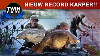 Karpervissen in Frankrijk  NIEUW RECORD KARPER [upl. by Cottrell]