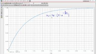 Natürlicher Logarithmus Kondensatorspannung Lösung der Aufgabemp4 [upl. by Natsirhc]
